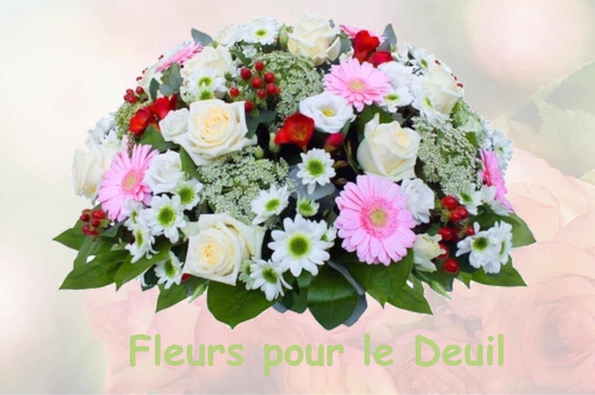fleurs deuil PETIT-NOIR